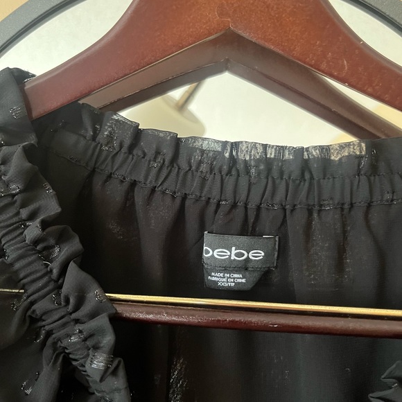 Shimmery off shoulder blouse - Picture 4 of 5